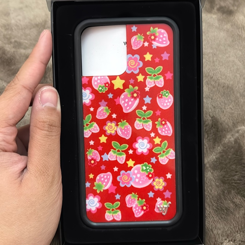 star berries wildflower case for iphone 12 pro max